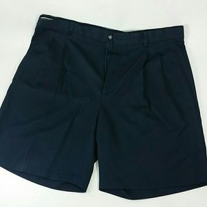 Quick Dry Golf Oxford Golf 36 Navy Shorts